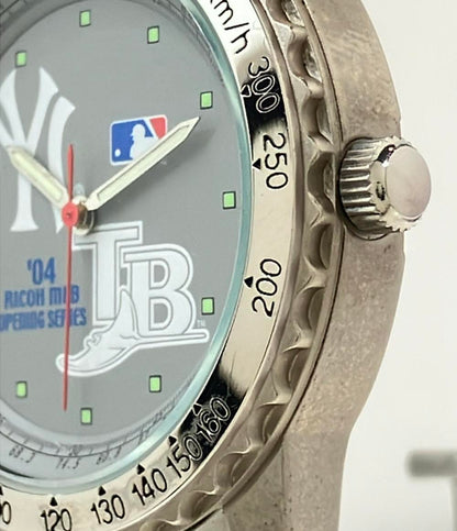 RICOH 腕時計 2004年MLB開幕戦記念 クオーツ グレー メンズ リコー