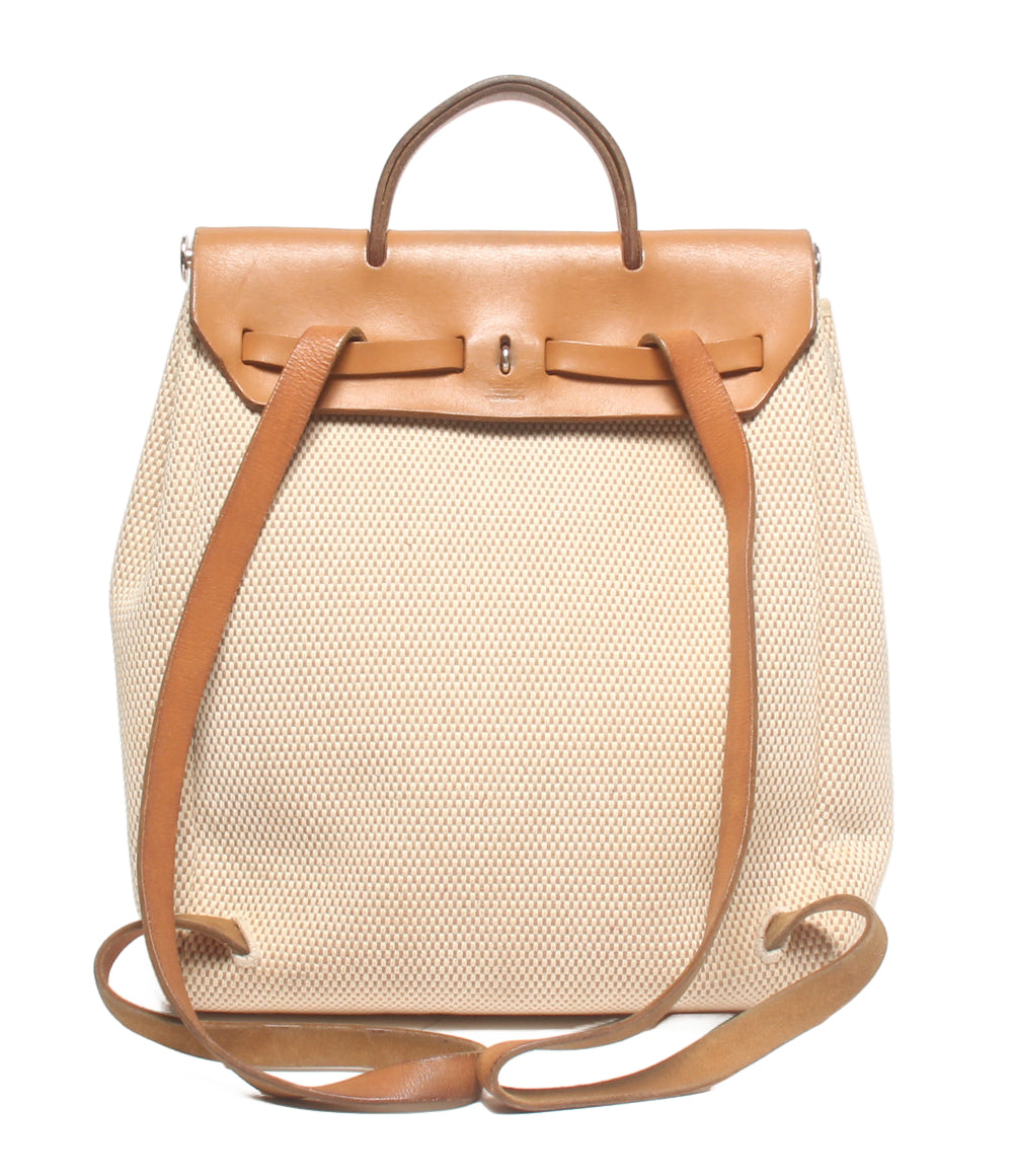 HERMES リュック デイパック □G刻印 シルバー金具 エールバッグアドPM レディース エルメス