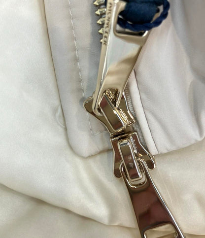 美品 MONCLER ダウンジャケット 24AW  ファー タグ付き インポート やぎ LAICHEFUR GIUBBOTTO J20931A00174  54AQE レディース SIZE 1 (S)