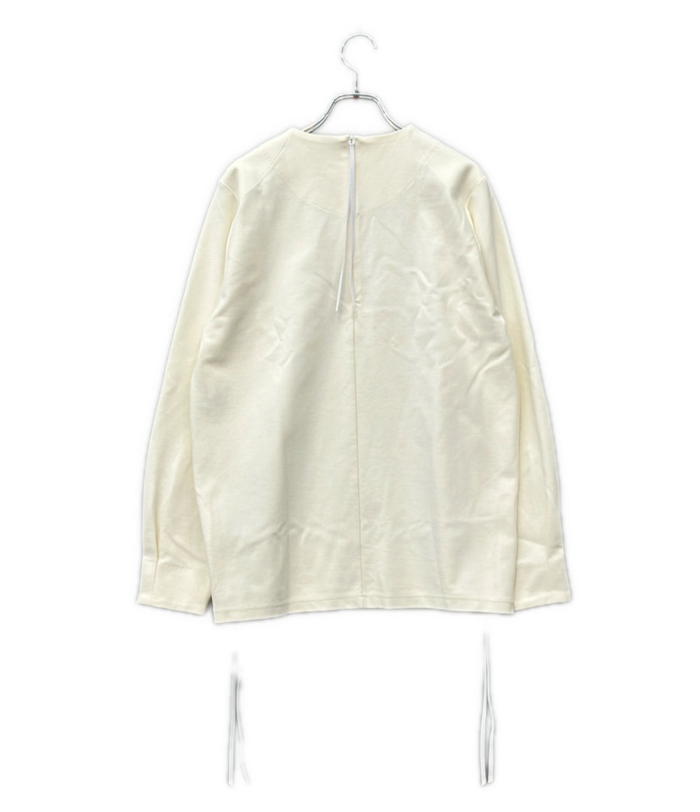 HYKE 長袖 サイドジップ カットソー 201-12264 012 レディース SIZE 1 ハイク