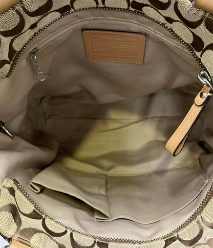 コーチ トートバッグ ショルダーバッグ 肩掛け シグネチャー F13077 レディース COACH