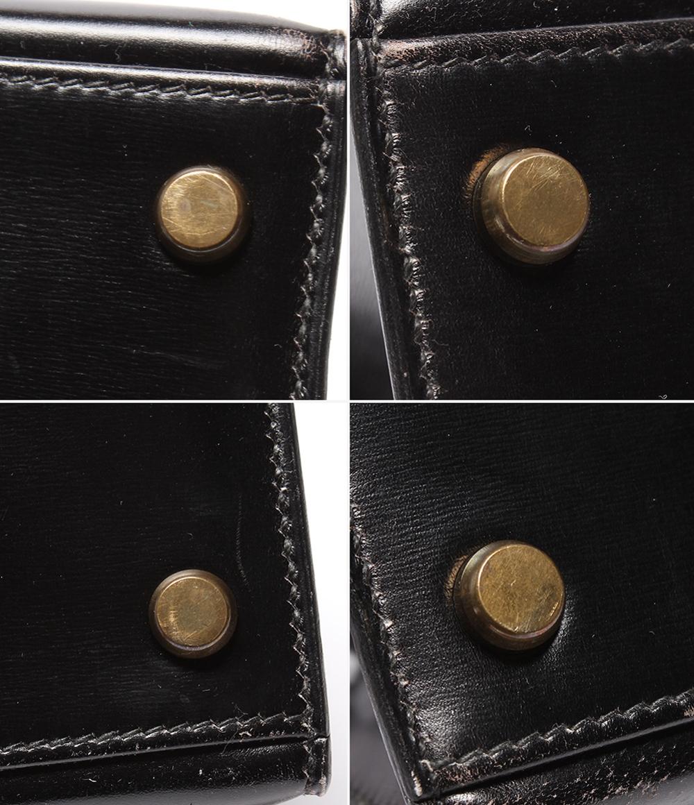 HERMES ハンドバッグ ゴールド金具 ボックスカーフ 〇L刻印 外縫い