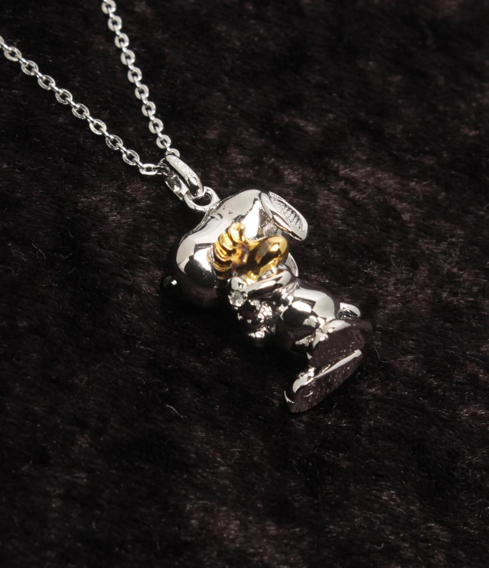 ネックレス SV925 スヌーピー ウッドストック レディース