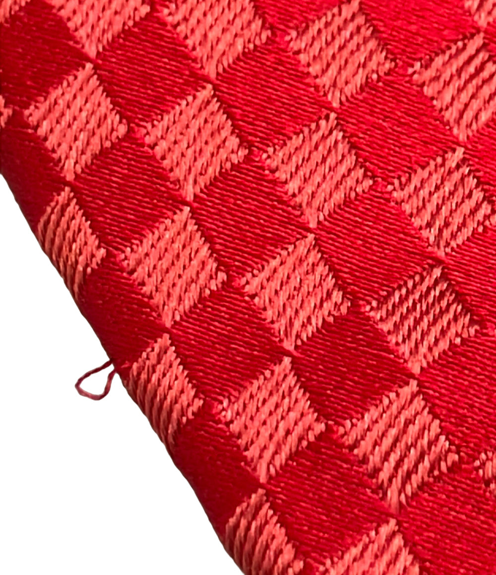 LOUIS VUITTON ネクタイ シルク100% マイクロダミエ メンズ ルイ・ヴィトン