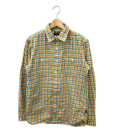 ステューシー  長袖チェックシャツ      メンズ SIZE XL (XL以上) STUSSY