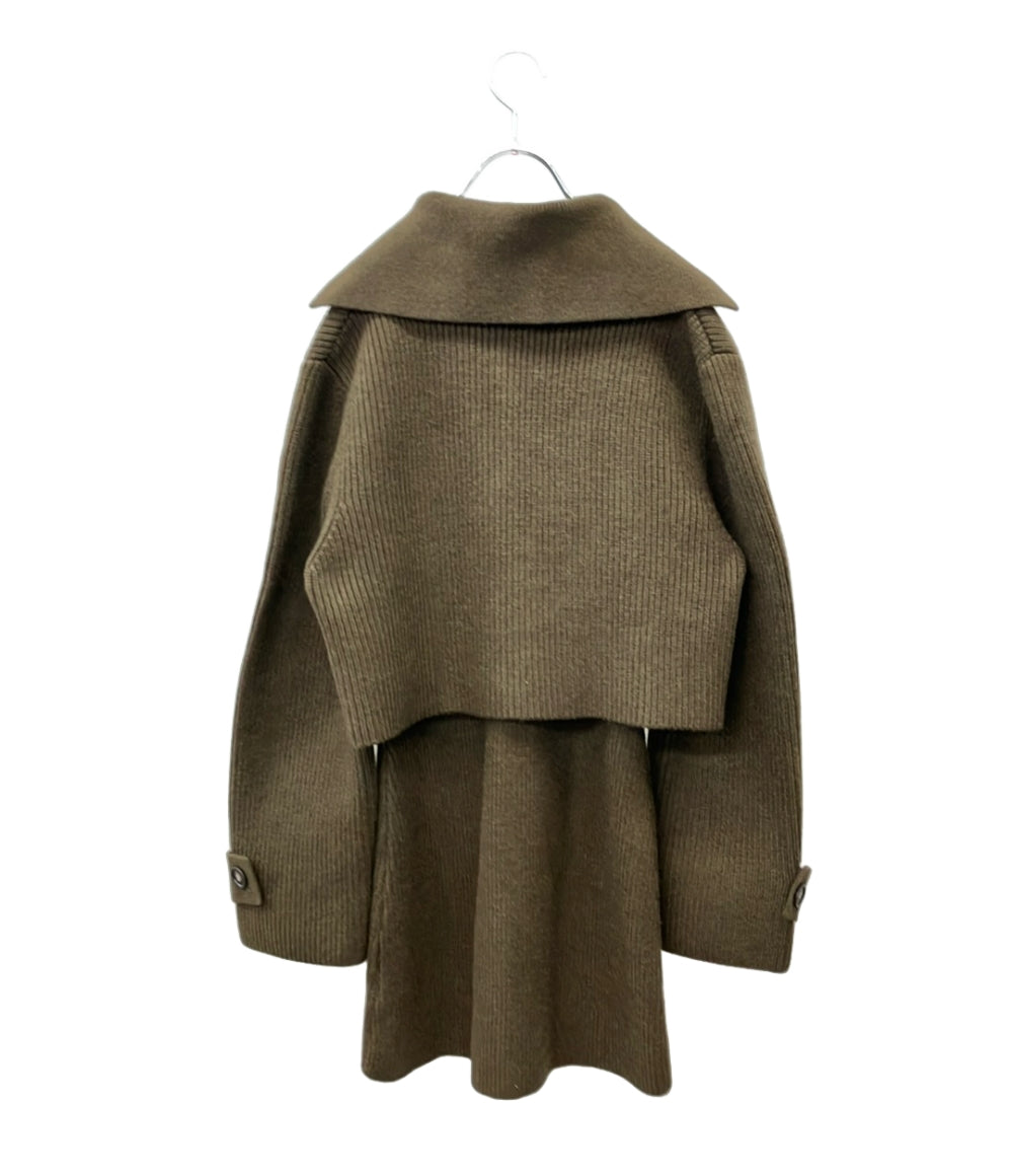 THE TOÉ 長袖ニット Victoria Knit Set ブラウン TT24639220 レディース SIZE Ｍ ザ・トゥー
