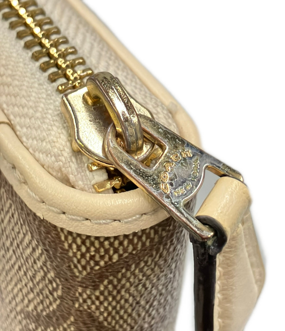 COACH ラウンドファスナー長財布 シグネチャー F54630 レディース コーチ