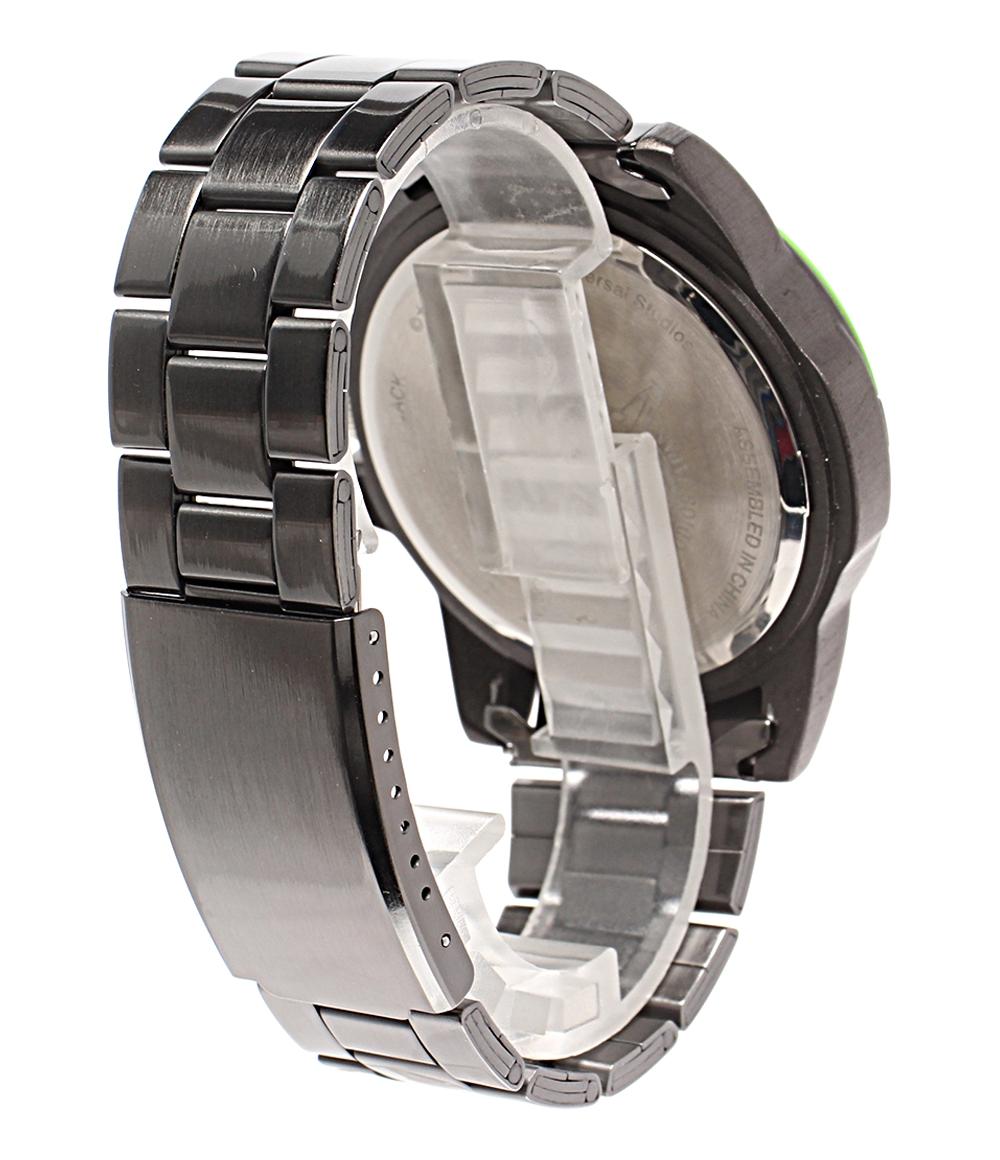 USJ 腕時計 エヴァンゲリオン 初号機モデル クオーツ パープル メンズ