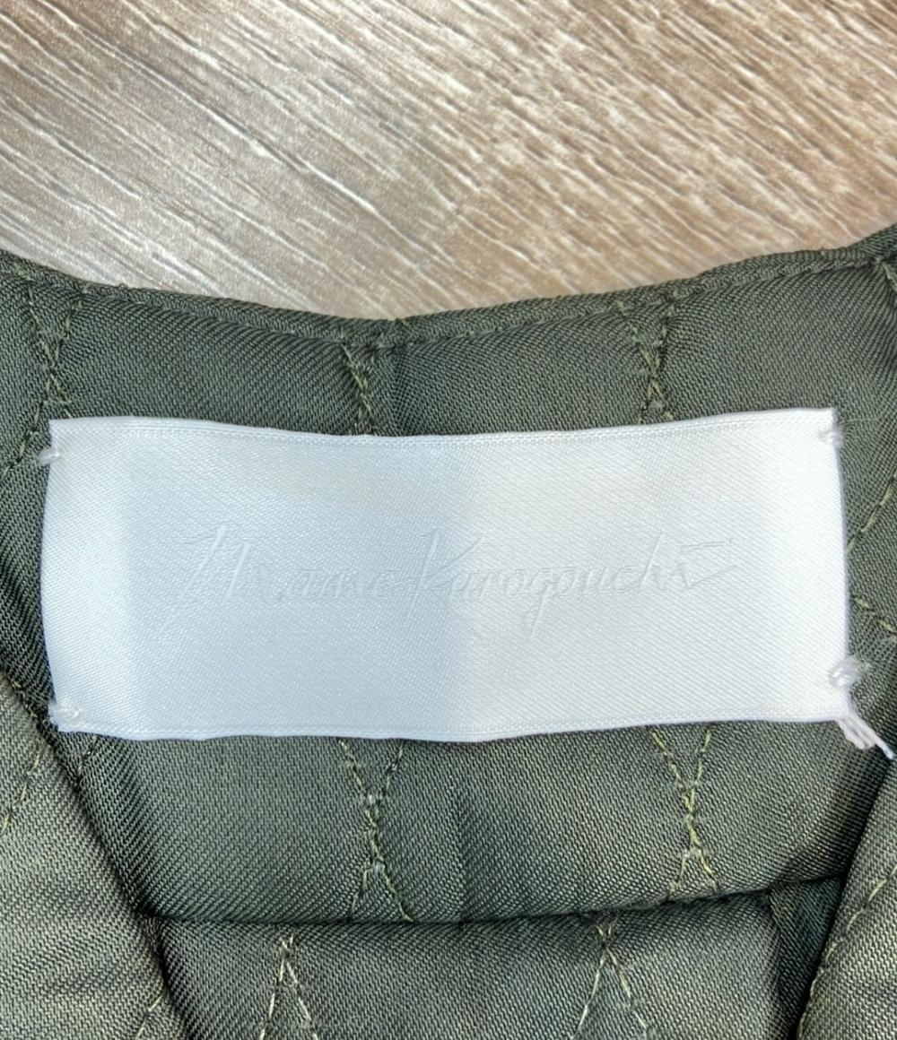 訳あり mame kurogouchi ベスト アルパカ カーキ MM22FW-JK049 レディース SIZE 2 (M) マメクロゴウチ