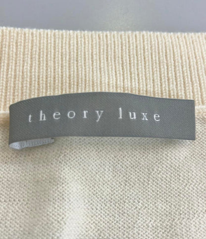 セオリーリュクス 長袖ニット ウール100% レディース SIZE 38 (M) theory luxe