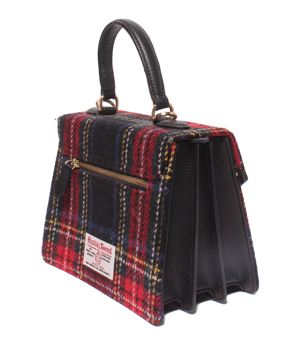 Samantha Thavasa HARRIS TWEED 2WAY ハンドバッグ ショルダーバッグ 斜め掛け レディース サマンサタバサ ハリスツイード