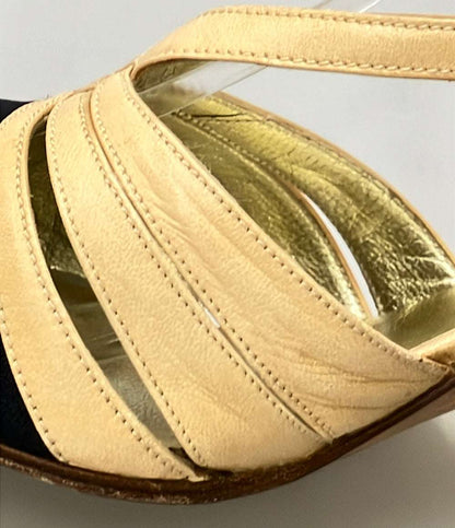 CHANEL サンダル レディース SIZE 36 1/2 シャネル