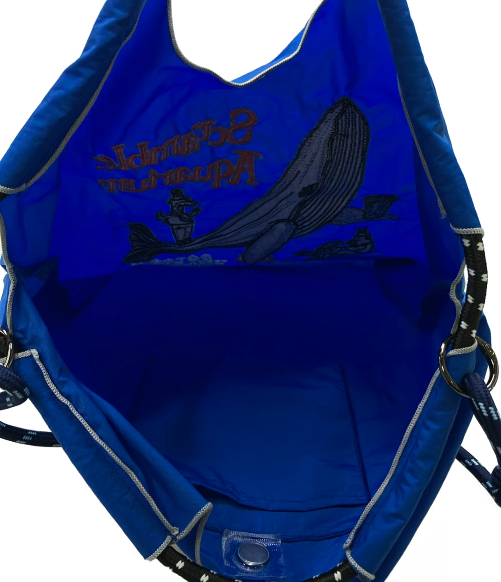 美品 Ball & Chain 2wayハンドバッグ ショルダーバッグ クジラ レディース ボールアンドチェーン