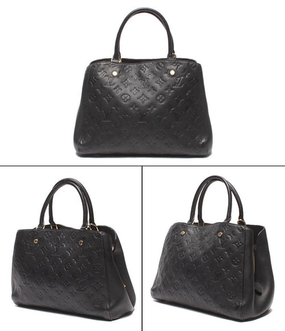 LOUIS VUITTON 2WAYハンドバッグ ショルダーバッグ 肩掛け モンテーニュMM モノグラムアンプラント M41048 レディース ルイ・ヴィトン