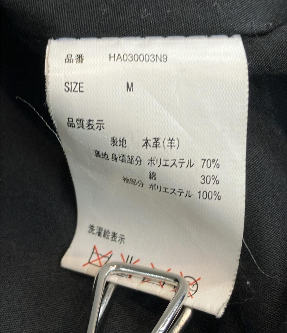 美品 ハレ シングルライダースジャケット メンズ SIZE M HARE