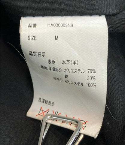 美品 ハレ シングルライダースジャケット メンズ SIZE M HARE