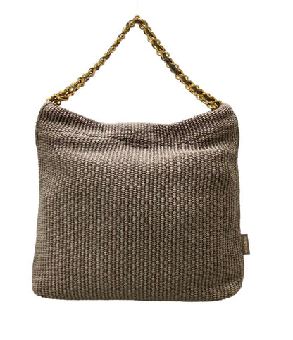 美品 VIOLAd'ORO ショルダーバッグ 肩掛け チェーン レディース ヴィオラドーロ
