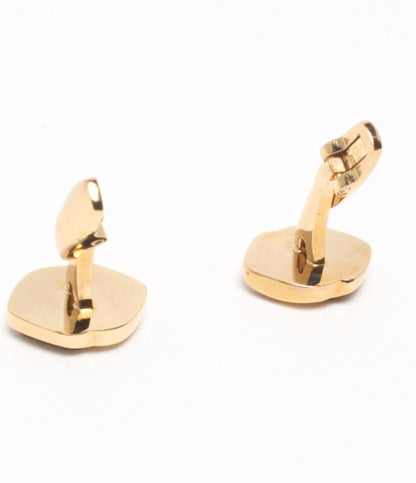 美品 イヴ・サンローラン タイバー タイピン カフス ロゴ 2点セット メンズ YVES SAINT LAURENT