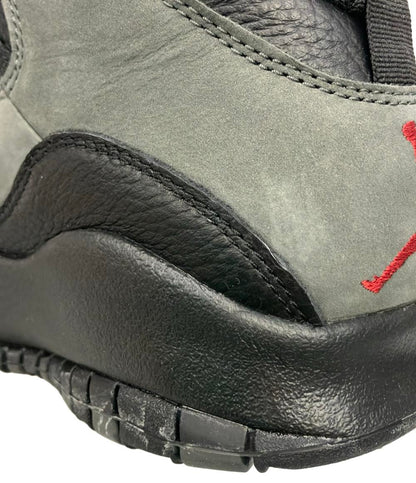 美品 NIKE ミドルカットスニーカー エアジョーダン10レトロ 310805-002 メンズ SIZE 27.0 ナイキ