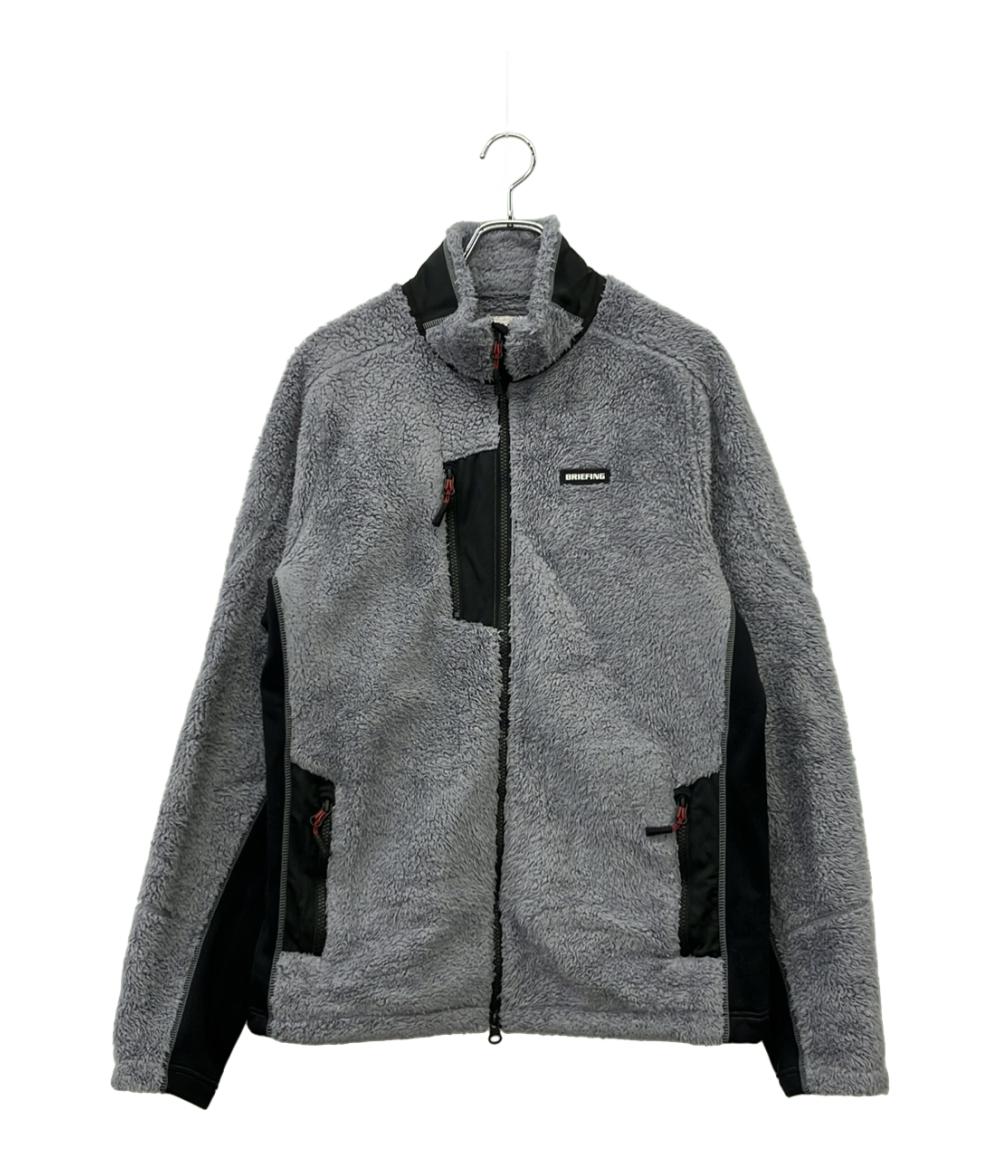 BRIEFING フリース ジャケット メンズ SIZE L ブリーフィング