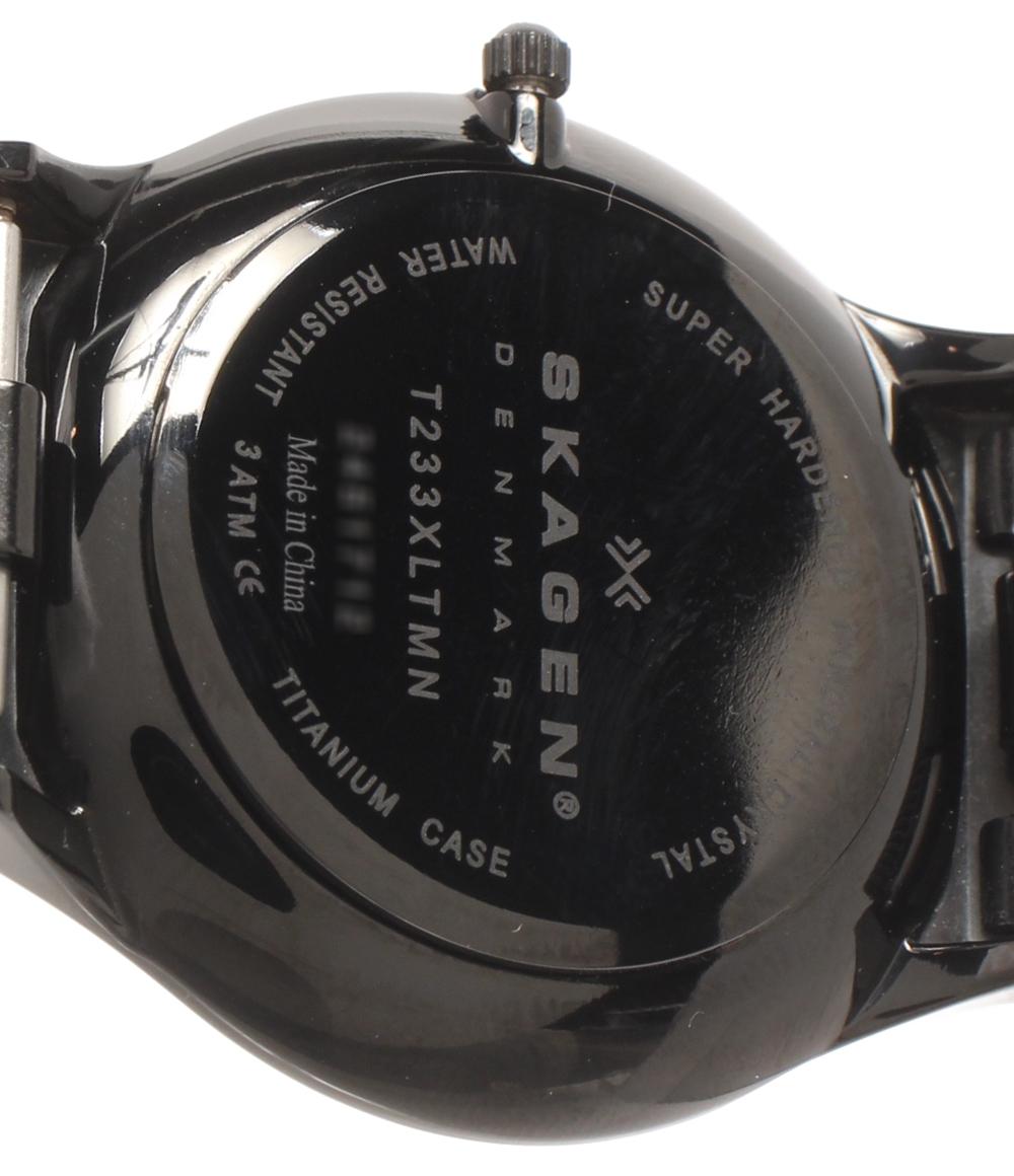 SKAGEN 腕時計 クオーツ ブルー T233XLTMN ユニセックス スカーゲン