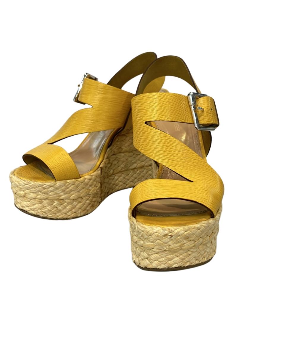 訳あり セルジオロッシ ウェッジソールサンダル レディース SIZE 35 1/2 (S) Sergio Rossi