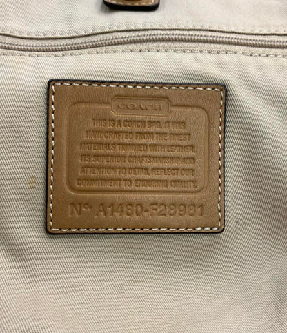 コーチ トートバッグ ショルダーバッグ 2WAY 肩掛け シグネチャー F28981 レディース COACH