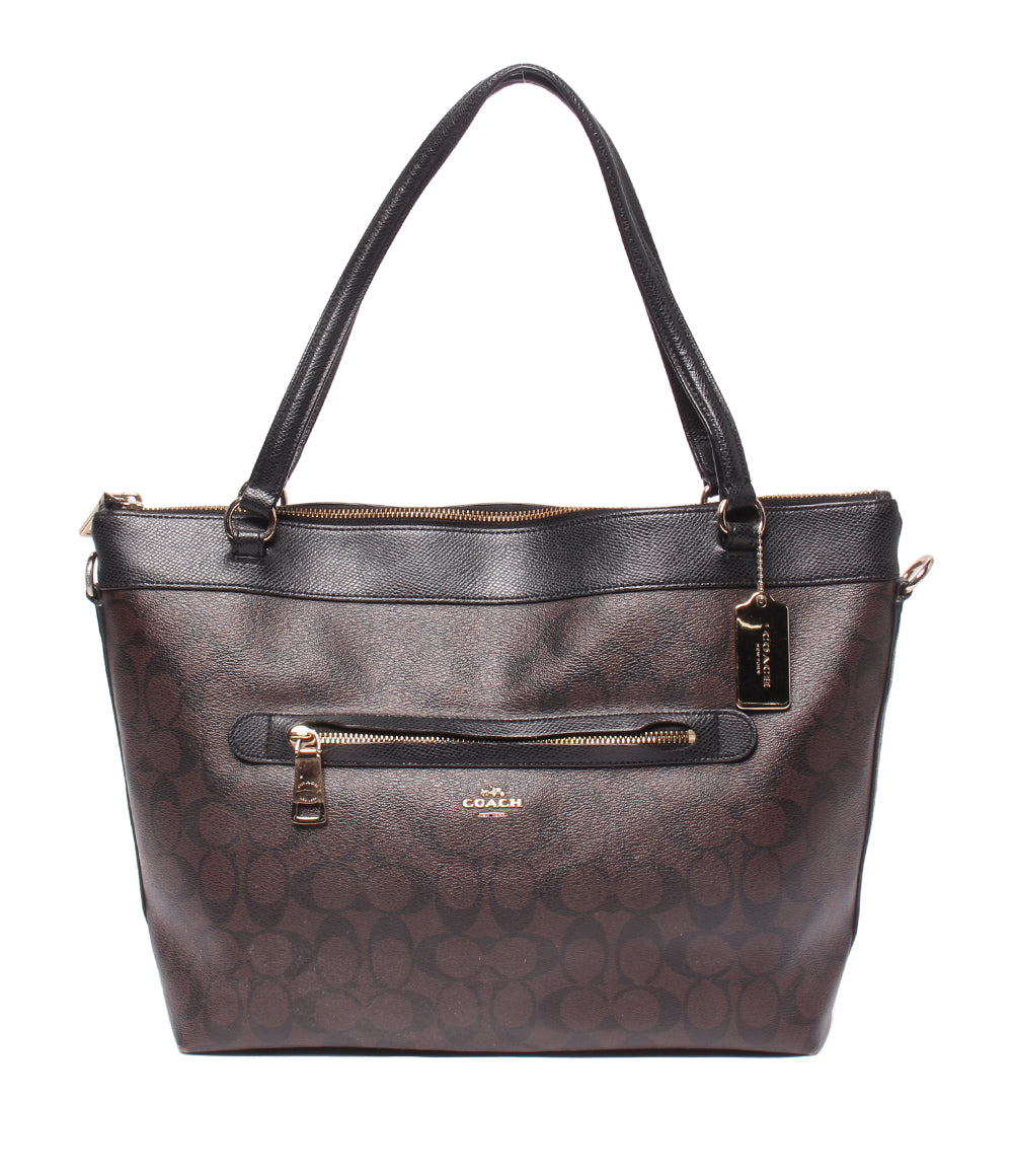 COACH トートバッグ ショルダーバッグ 肩掛け シグネチャー レディース コーチ