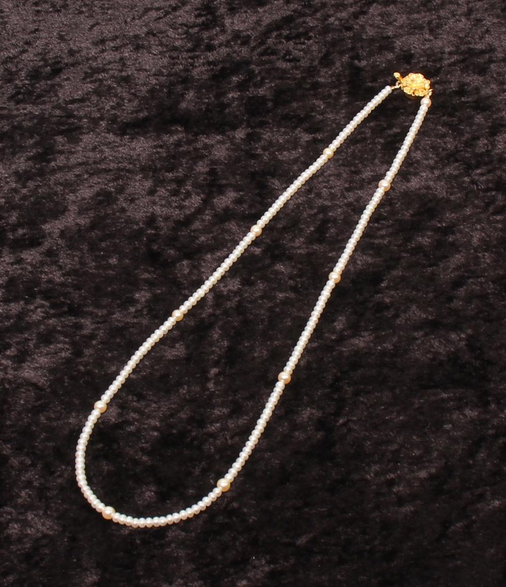 ネックレス SV 淡水パール レディース