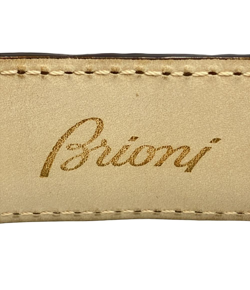 Brioni ベルト クロコダイル メンズ ブリオーニ