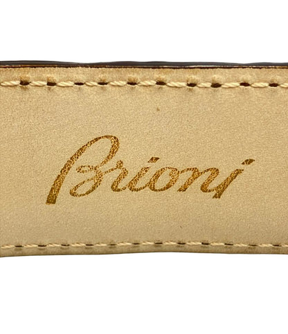 Brioni ベルト クロコダイル メンズ ブリオーニ