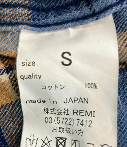 レミレリーフ 長袖シャツ チェック柄 メンズ SIZE S (S) REMI RELIEF