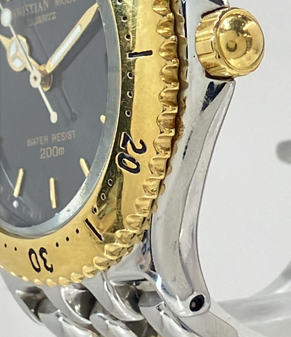 CHRISTIAN MODE 腕時計 クオーツ ブラック CM-0008 メンズ クリスチャンモード