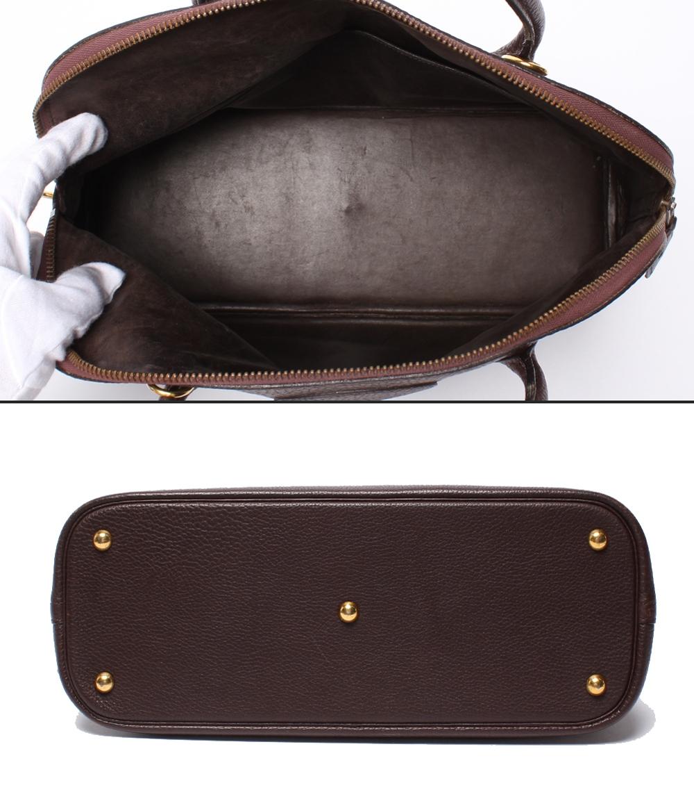 良品 HERMES エルメス トワル アッシュ レザー ゴールド金具 ボストン 2way ハンド ショルダー バッグ O刻印 ブラウン a4184 良品 HERMES エルメス トワル アッシュ レザー ゴールド金具 ボストン