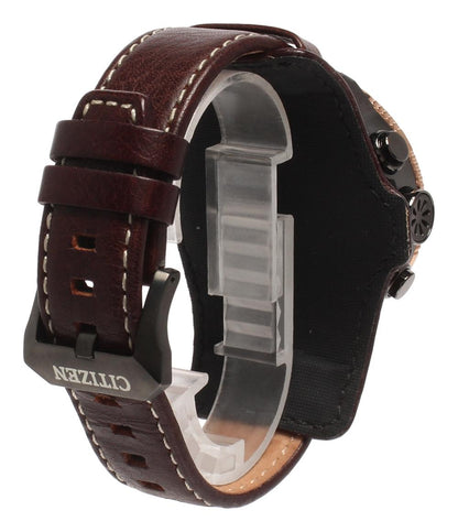 CITIZEN 腕時計 LAND アルティクロン ソーラー ブラウン J280-R013572 メンズ シチズン