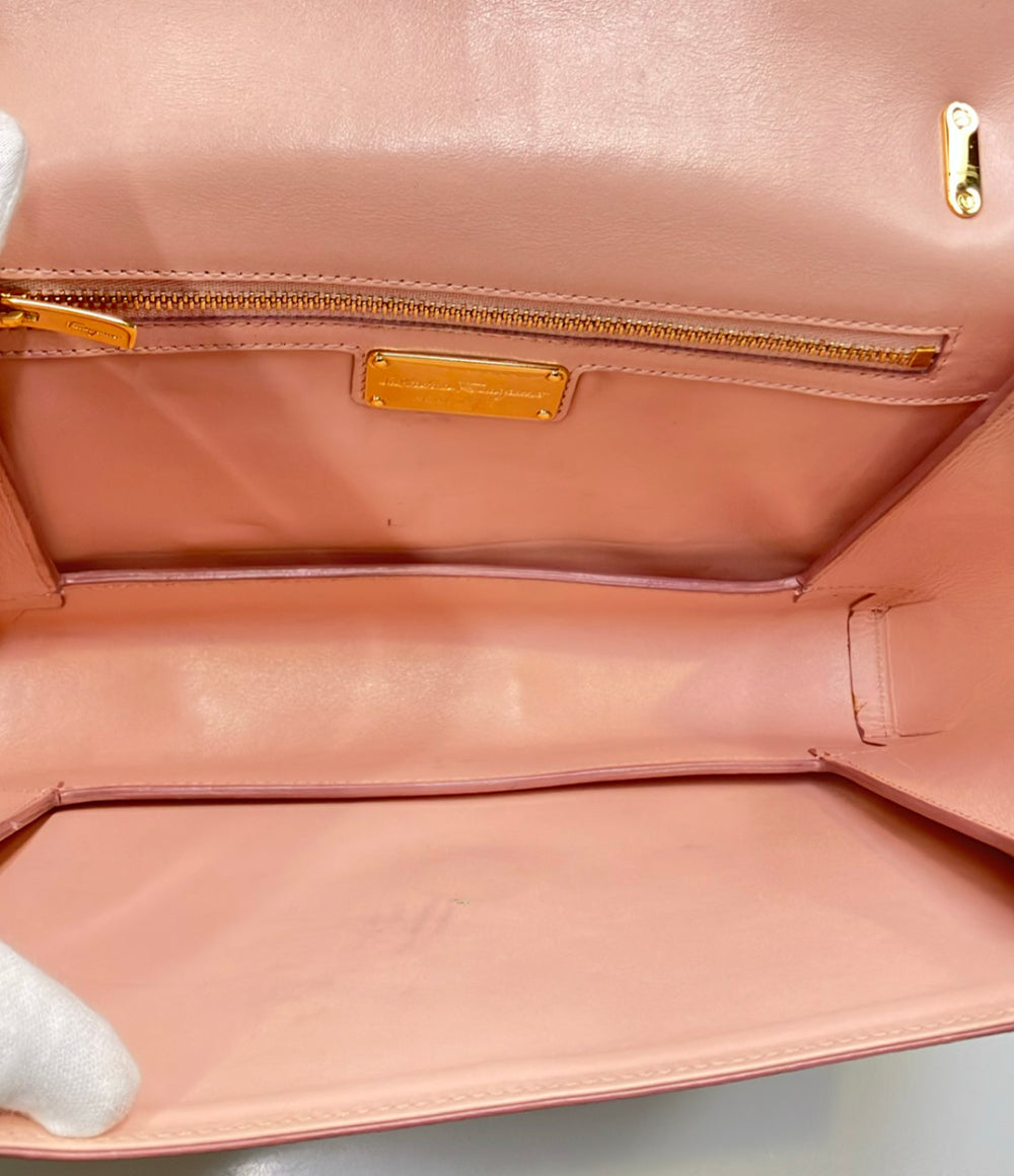 Salvatore Ferragamo ショルダーバッグ 斜め掛け チェーン ヴァラ GU 21G4 62 レディース サルヴァトーレフェラガモ