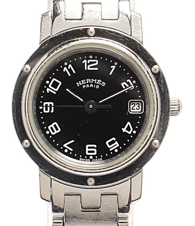 HERMES 腕時計 クオーツ ブラック CL4.210 レディース エルメス