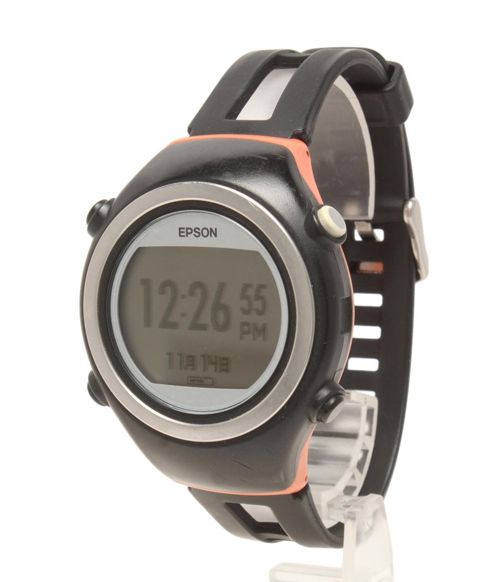 Epson 腕時計 GPS ランニングウォッチ Bluetooth WristableGPS バッテリー充電 SF-510 レディース メンズ エプソン