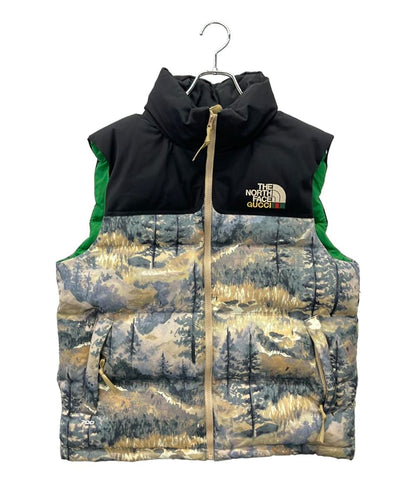 GUCCI THE NORTH FACE ダウンベスト 663762  XAADS メンズ SIZE M グッチ ザ・ノースフェイス