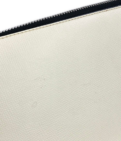 ヴァレクストラ ラウンドファスナー長財布 ハンドル付き メンズ Valextra