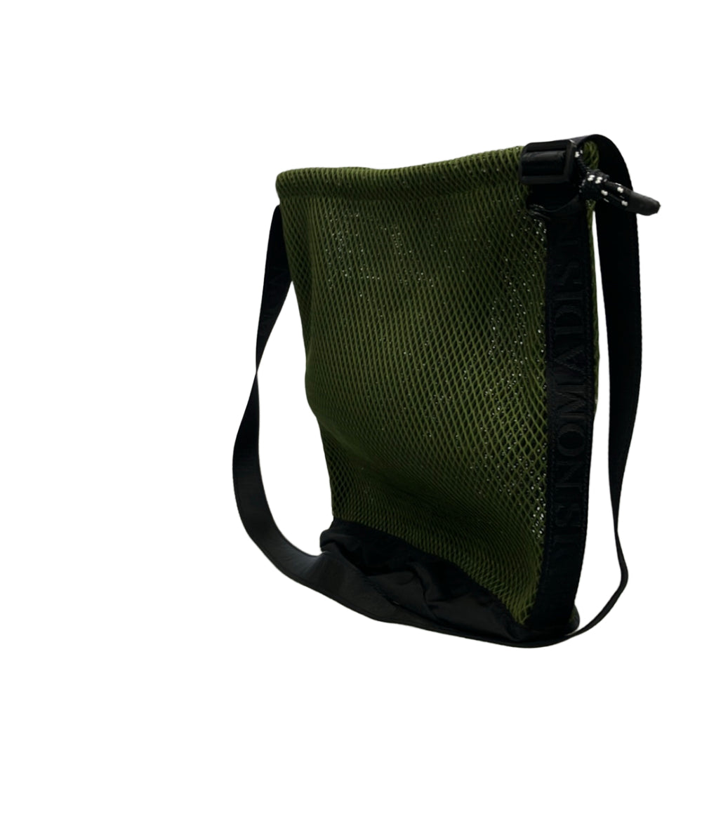 美品 NOMADIS ショルダーバッグ 斜め掛け メッシュ レディース ノマディス