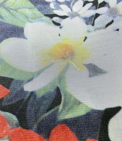 美品 グレースコンチネンタル 花柄フレアミディアムキャミワンピース レディース SIZE 36 (XS) GRACE CONTINENTAL