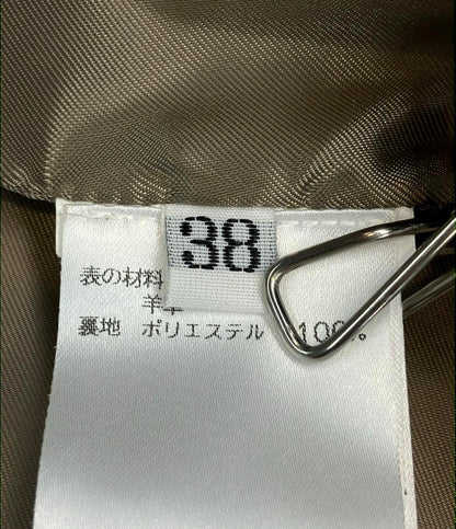 BARNEYS NEW YORK シングルライダースジャケット 羊革 レディース SIZE 38 (S) バーニーズ ニューヨーク —