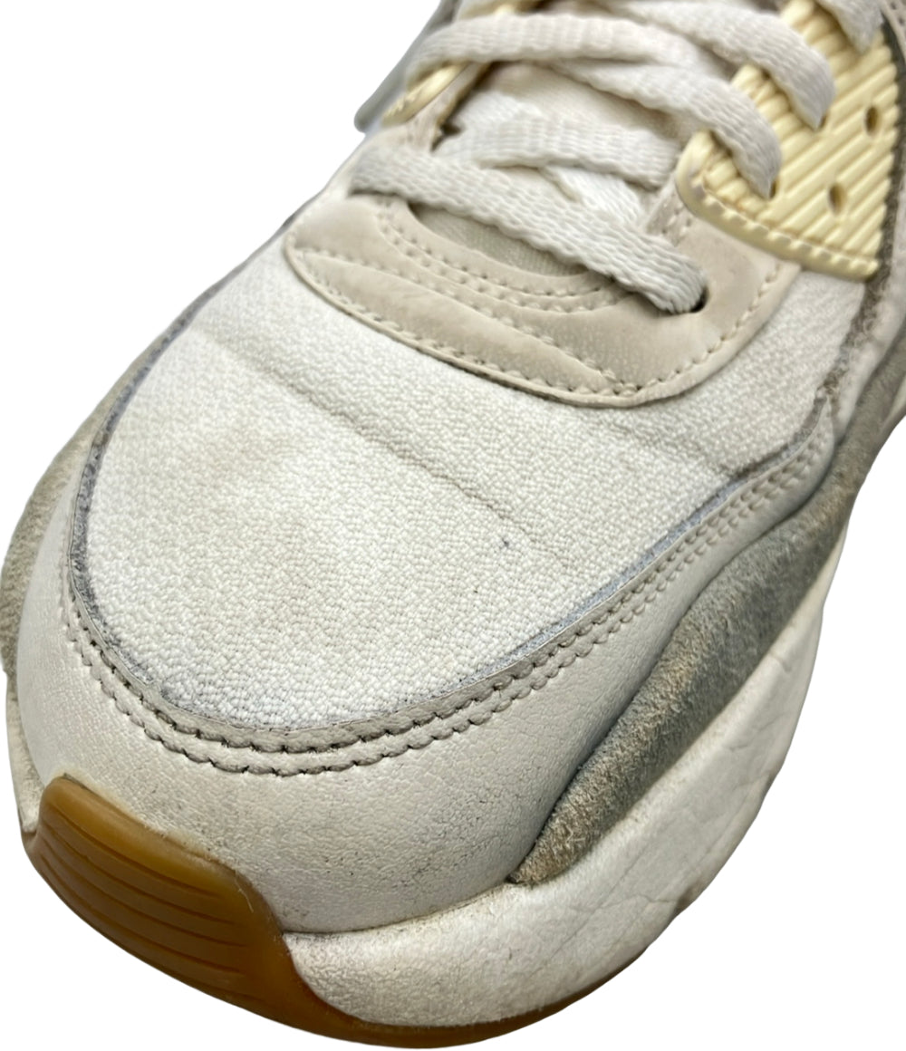 NIKE ローカットスニーカー 厚底 エア マックス 90 LV8 FD4328-100 レディース SIZE 24.5 ナイキ