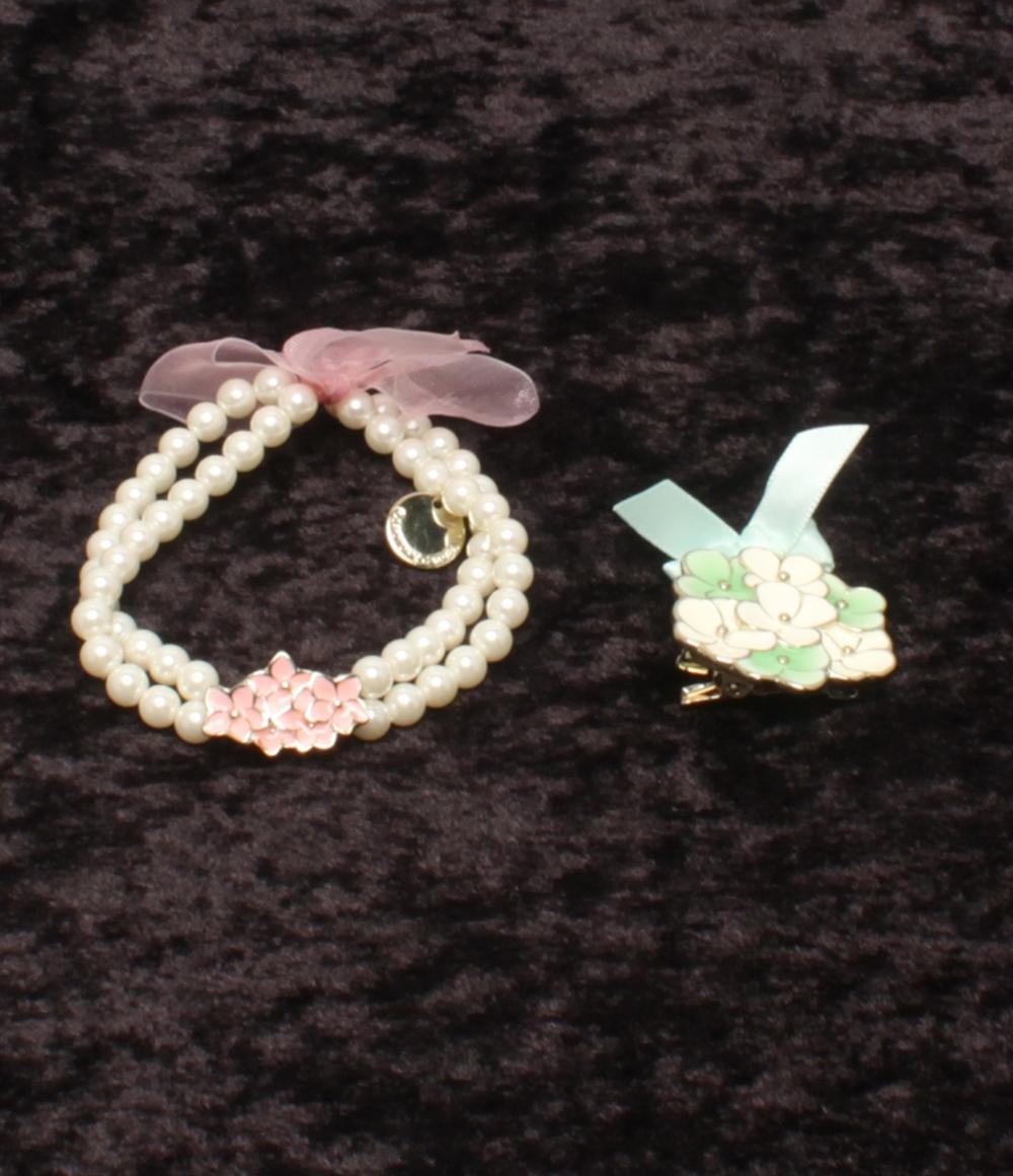 美品 ブレスレット チャーム ブローチ 早乙女学園 うたのプリンスさまっ ガールズティーチャー 4点セット レディース