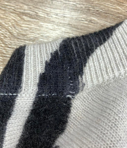 Supreme 長袖ニット 24SS CASHMERE SWEATER ZEBRA ストリート メンズ SIZE M シュプリーム