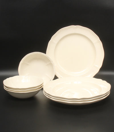 美品 WEDGWOOD プレート 皿 26cm サラダボウル 16cm 8点セット クイーンズ プレーン ウエッジウッド