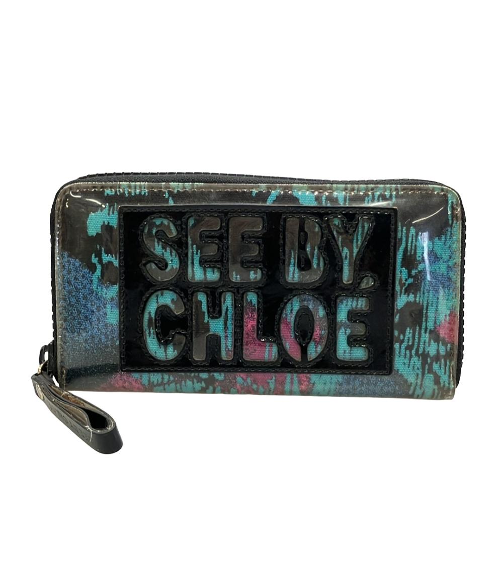 シーバイクロエ SEE BY CHLOE 財布 長財布 CHS17WP582 349 LIZZIE リジー カウ レザー フラップ ロング ウォレット レディース シーバイクロエ(SEE BY CHLOE)|長財布|HARDOFFオフモール（オフモ