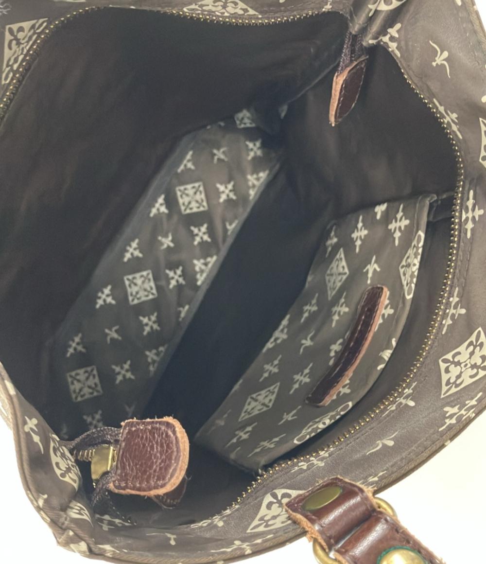 ラシット モノグラムナイロントートバッグ レディース russet