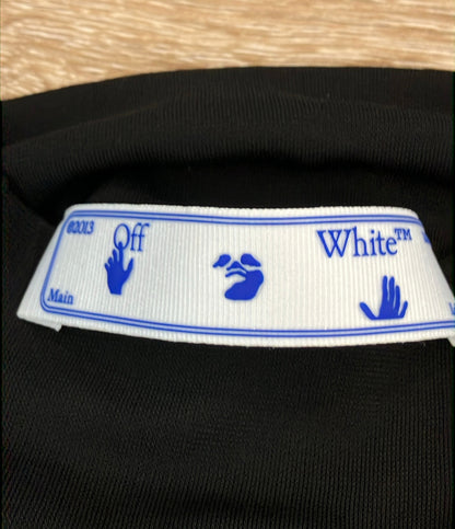 OFF-WHITE 長袖ワンピース マキシドレス Plisse Panel OWDB320S21JER001 レディース SIZE 40 (S) オフホワイト